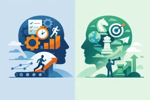 Execution Mindset vs Strategic Mindset