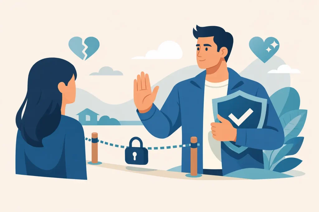 How Men Set Relationship Boundaries That Hold
